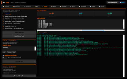 Ri-zent - All-in-One PC AND MAC PACKAGE - Cleanup, Organizer & AI Tools (One-Time License)