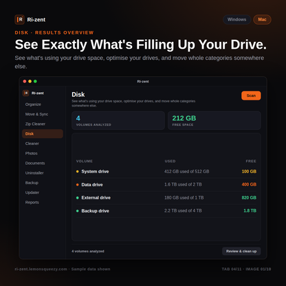 Ri-zent - Intelligent File Management (MAC Desktop)
